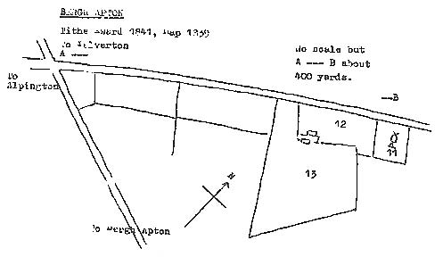 Tithe Award map 1839