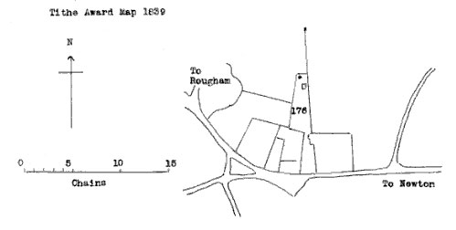 Tithe Award map 1839