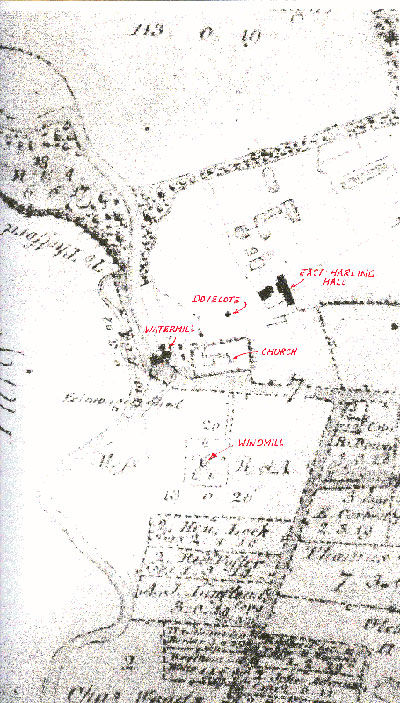 East Harling Enclosure Map c.1805