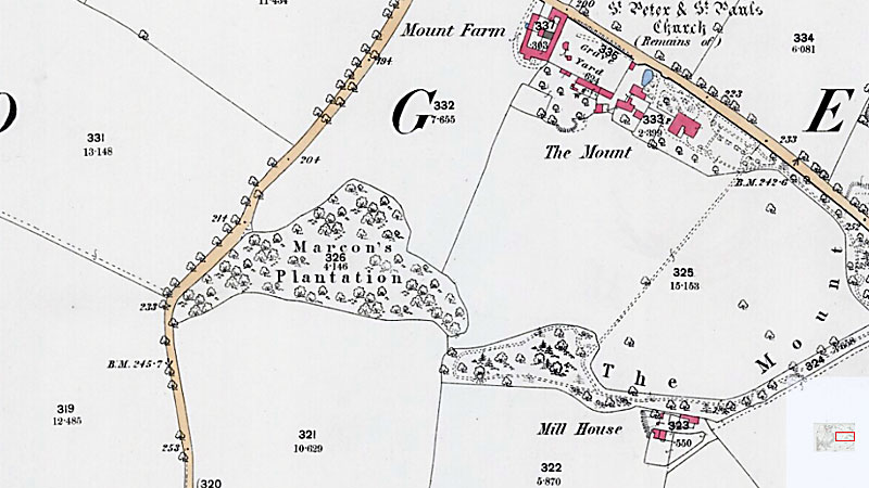 O. S. Map 1885