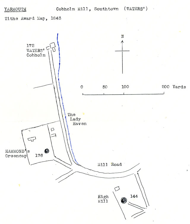 Tithe map 1843