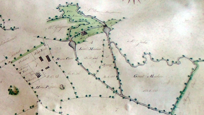 Thomas Warren's map 1776