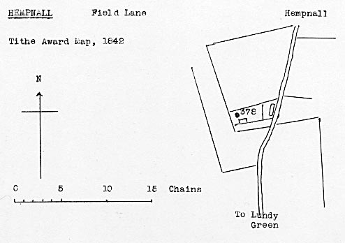 Tithe map 1842