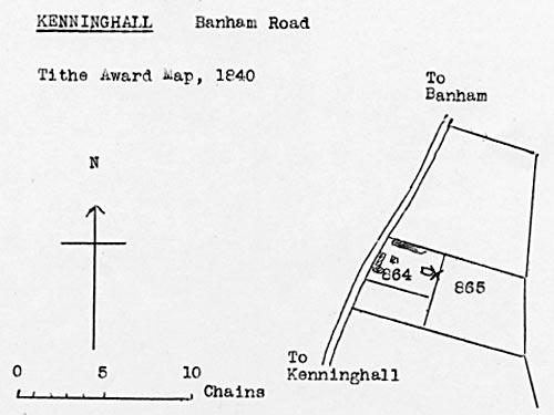 Tithe map 1840