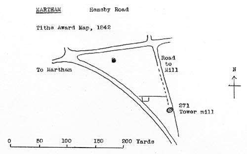 Tithe map 1842 - as redrawn by Harry Apling