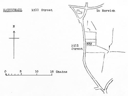 Tithe map 1838 - as redrawn by Harry Apling