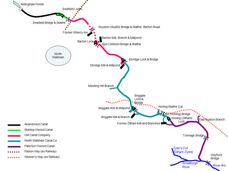 Canal Map