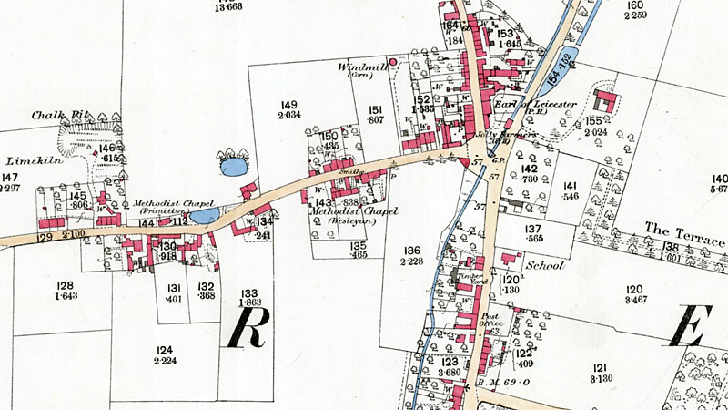 O. S. Map 1886