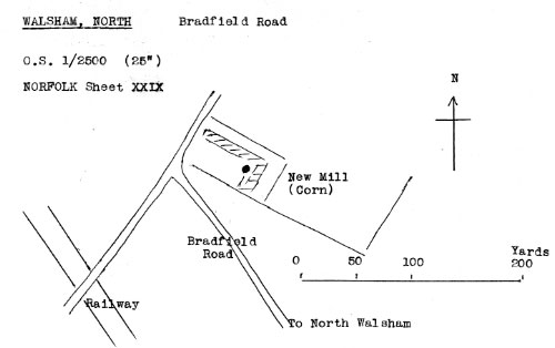 O.S. map 1890 - redrawn by Harry Apling