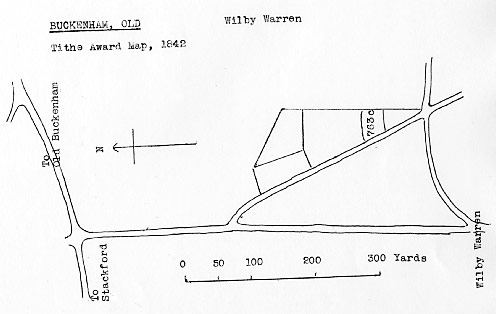 Tithe map 1842