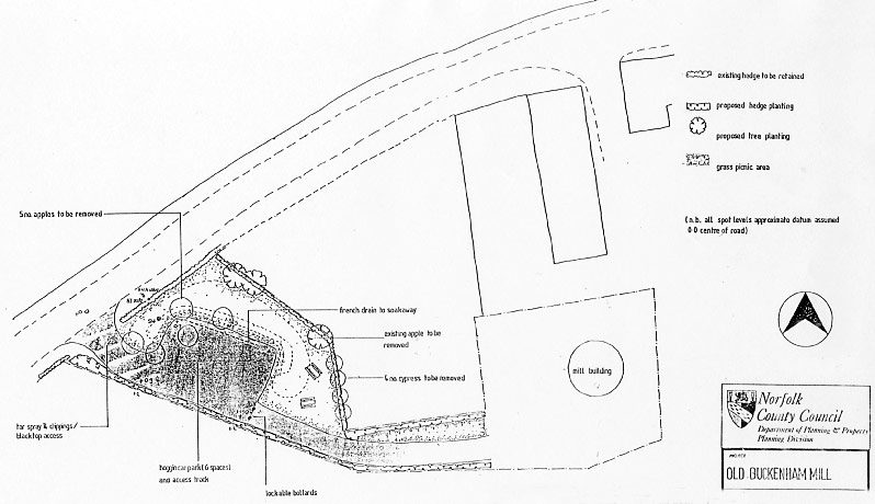 Site plan October 1988