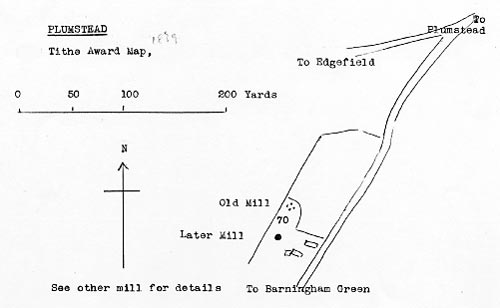 Tithe map 1839 - as redrawn by Harry Apling