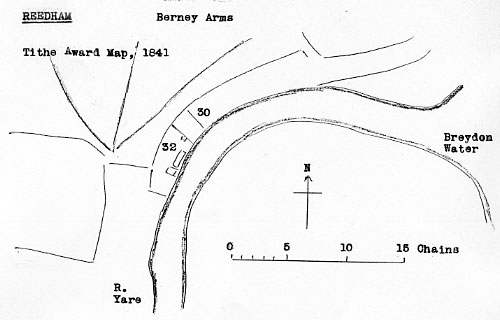 Tithe map 1841 - as redrawn by Harry Apling