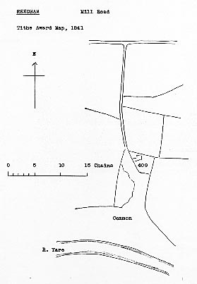 Tithe map 1841 - as redrawn by Harry Apling