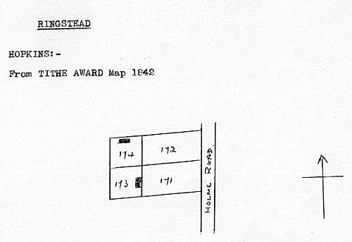 Redrawn tithe map 1842