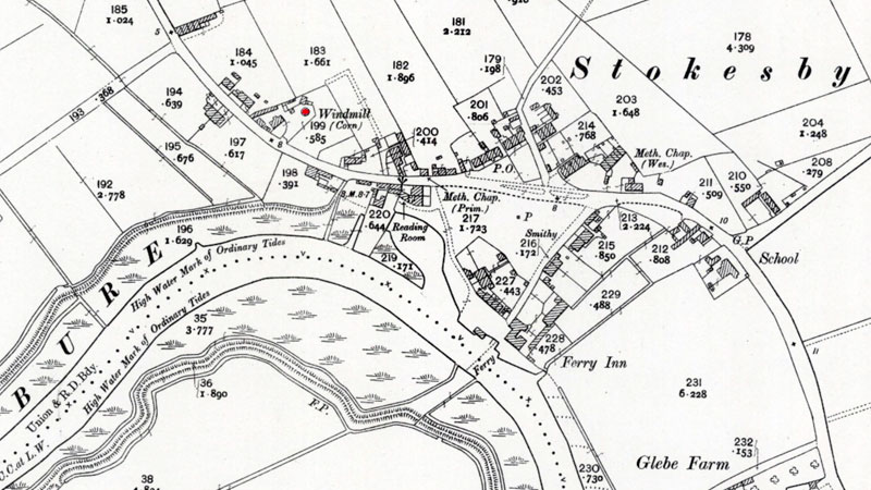 1905 map