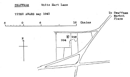 Tithe map 1843 - as redrawn by Harry Apling