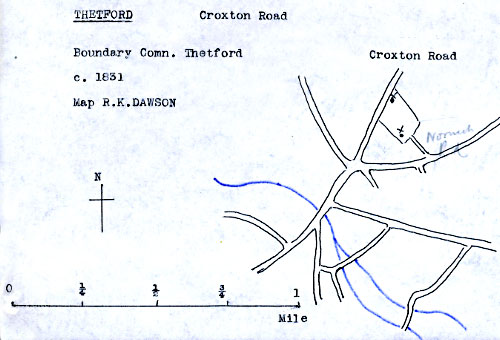 Boundary Commission map c.1831 - as redrawn by Harry Apling