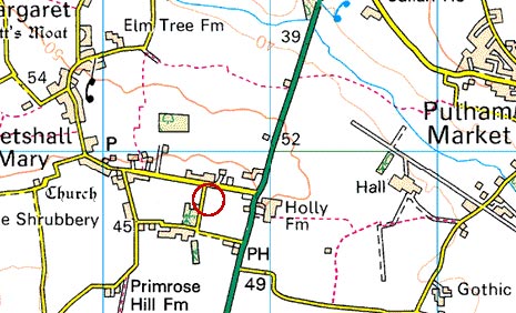 Tivetshall postmill site 2007