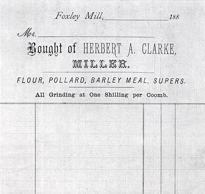 Invoice c.1887 