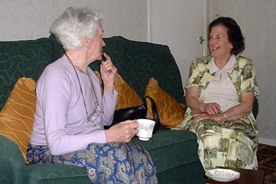 Vera Woolacott & Ruth Christmas 27th June 2005