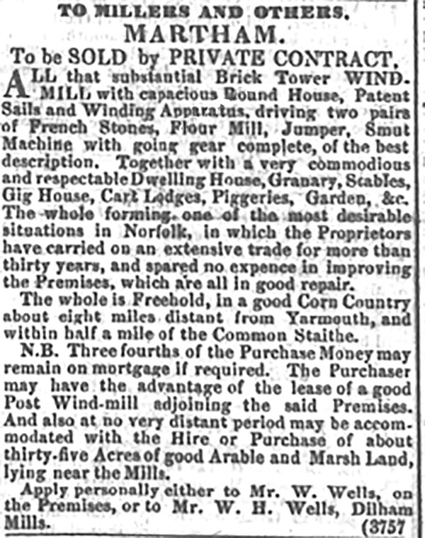 Norwich Mercury - 13th September 1834 