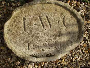 Foundation stone - T.W.C. 1826 - 24th March 2004