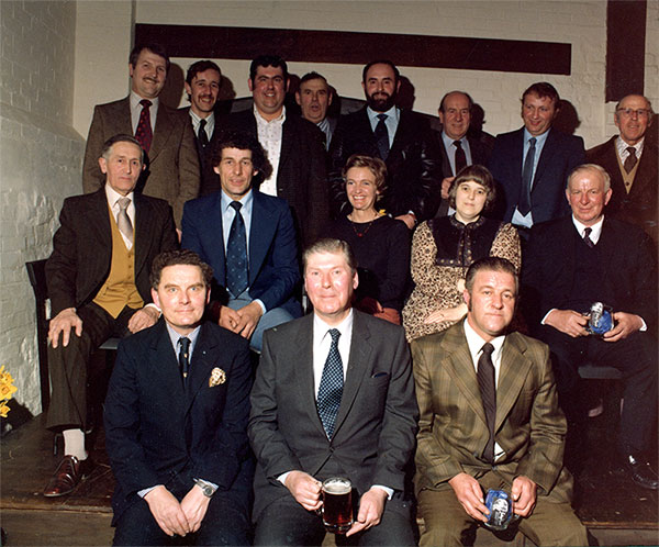 Robert Seaman Ltd. closing down dinner at Reepham Old Brewery - 1981