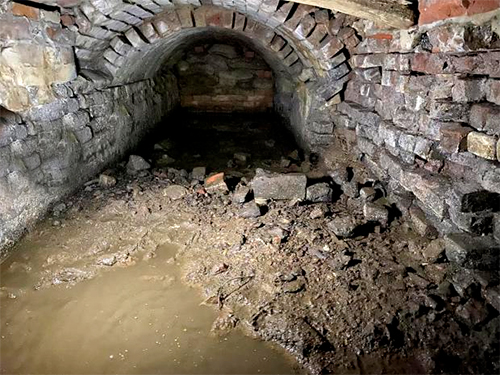 Damaged culvert no. 2