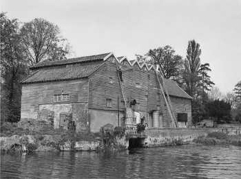 Still in wartime camouflage paint in 1951