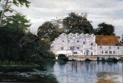 Watercolour by John Watson in 1986