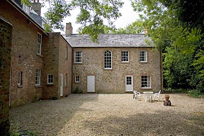 Mill house courtyard 12th June 2007