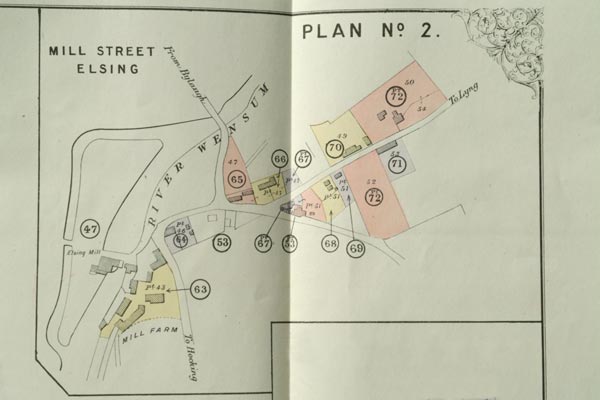 Sale Catalogue map 1917