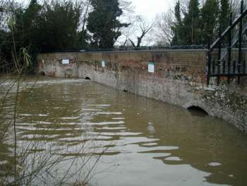 Wensum in flood 31st December 2002