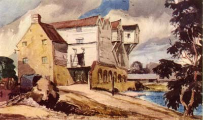 Watercolour by Leslie L.H. Moore c.1920