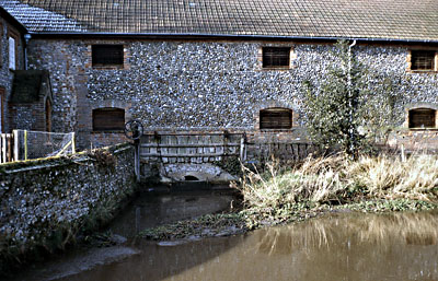 Wheelrace sluice 4th February 1983