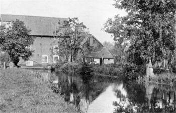 The mill dam July 1949