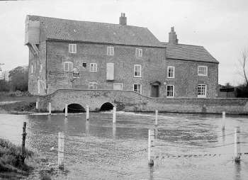 Tailrace and ford in 1951