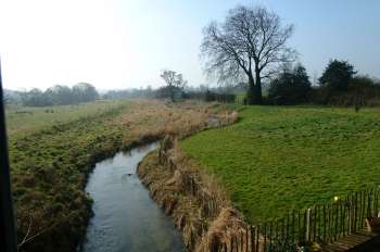 The original area of the dam March 2003