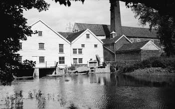 Mill dam in 1965